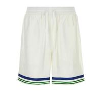 Casablanca, Homme, Shorts, Blanc, Taille: 2XL Silk Twill Drawstring Shorts