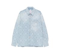 Casablanca, Homme, Vestes, Bleu, Taille: XL Shirt