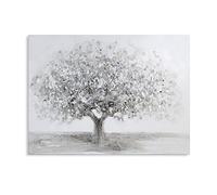Casablanca Image Big Tree Blanc/gris/argenté 120 x 90 cm