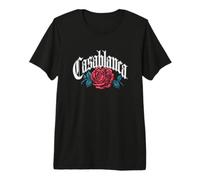Casablanca Maroc - Ville Iconique et Ambiance méditerranéenne T-Shirt Haut de Gamme