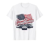 Casablanca Maroc Vintage 80s Style Retro T-Shirt