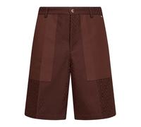 Casablanca - Monogram Cargo Shorts - Homme - Shorts - Brun - Taille: S