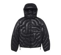 Casablanca - Monogram Quilted Nylon Puffer Jacket - Homme - Vestes - Noir - Taille: L