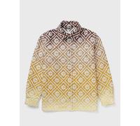Casablanca MONOGRAM SHACKET men Overshirts brown|yellow taille: XXL