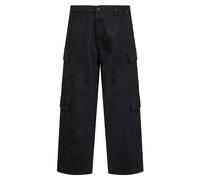Casablanca - Pantalon Large Monogram - Homme - Pantalons - Noir - Taille: W30