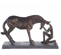 Casablanca - Sculpture, Figurine décorative - Comprehension- Poly - Bronze - 32 x 19 cm