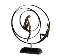 Casablanca Sculpture « Patience », en Bronze, 34 x 41 cm