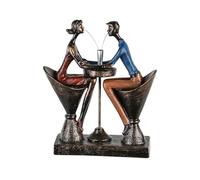 Casablanca Figurine décorative - Table pour Two - Table pour Deux - Rendevouz - Date - Poly - Hauteur 25 cm