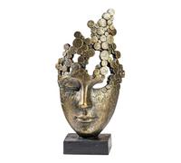 Casablanca Statue Female Mask, Résine Bronze 31 cm