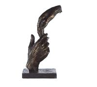 Casablanca Statue Mains Two Hands, Résine Bronze 29 cm