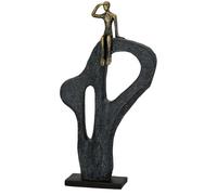 Casablanca Statue Regard au Loin, Résine Bronze 47 cm | Un symbole de persévérance. Trouve sa place au salon comme au bureau. Un bel objet de décoration.