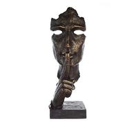 Casablanca Statue Silence, Résine Bronze 39 cm