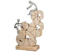 Casablanca Statue to The Peak, Bois de Manguier 45 cm
