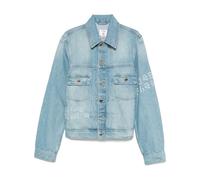 Casablanca - Veste en jean Graffiti - Homme - Vestes - Bleu - Taille: L