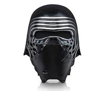 CASACLAUSI Kylo Ren Masque Black Series Casque intégral en résine pour carnaval, Halloween, bal masqué, film, cosplay, accessoires pour adultes et hommes
