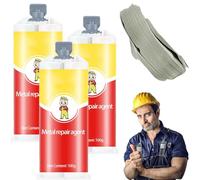 Casacorner - Colle De RéParation Multi-Usages, Colles Des RéParations De MéTal TrèS RéSistante, Colle De RéParation Universelle à SéChage Rapide Et Ultra-RéSistante (3pcs)