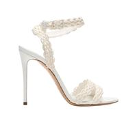 Casadei - Avenida Julia Sandal - Femme - Chaussures - Blanc - Taille: 37 EU