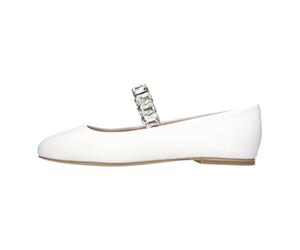 Casadei - Ballerines Crystal - Femme - Chaussures - Blanc - Taille: 41 EU