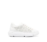 Casadei - Baskets en cuir - Femme - Chaussures - Blanc - Taille: 40 EU