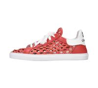 Casadei - Baskets en cuir - Femme - Chaussures - Rouge - Taille: 37 EU