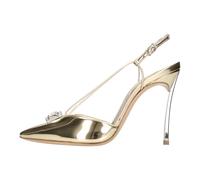 Casadei - Blade Cas25 Décolleté Slingback - Femme - Chaussures - Jaune - Taille: 37 EU