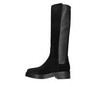Casadei - Charlie Bottes Hautes en Daim Stretch - Femme - Chaussures - Noir - Taille: 36 EU