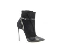 Casadei - Bottines Blade en cuir et daim - Femme - Chaussures - Noir - Taille: 40 EU