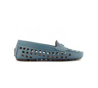Casadei - Casadei mocassins en cuir - Femme - Chaussures - Bleu - Taille: 40 EU