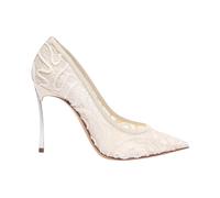 Casadei - Chantilly Blade Pump - Femme - Chaussures - Beige - Taille: 38 EU
