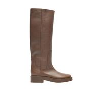 Casadei - Charlie Leather High Boot - Femme - Chaussures - Brun - Taille: 36 1/2 EU