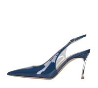 Casadei - Escarpin Slingback Blade - Femme - Chaussures - Bleu - Taille: 36 EU