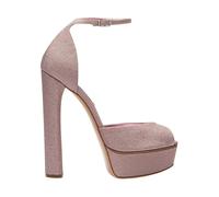 Casadei - Flora Solar Eclipse Platform Sandales - Femme - Chaussures - Rose - Taille: 36 EU