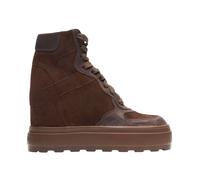 Casadei - High Top Suede Baskets - Femme - Chaussures - Brun - Taille: 39 1/2 EU