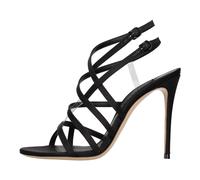 Casadei - Julia Sandal - Femme - Chaussures - Noir - Taille: 38 1/2 EU