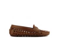 Casadei - Mocassins en Cuir - Femme - Chaussures - Brun - Taille: 38 1/2 EU
