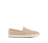 Casadei - Mocassins Slip-On en Nubuck - Homme - Chaussures - Beige - Taille: 45 EU