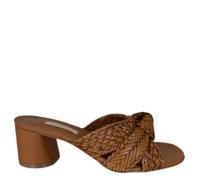 Casadei - Mules à talon Suncity - Femme - Chaussures - Brun - Taille: 37 1/2 EU
