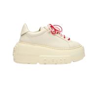 Casadei - Nexus Baskets - Femme - Chaussures - Beige - Taille: 37 1/2 EU