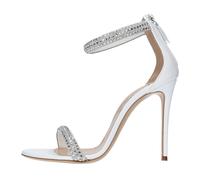 Casadei - Scarlet Stratosphere Sandales - Femme - Chaussures - Blanc - Taille: 38 1/2 EU