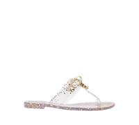 Casadei - Sandales Plates Jelly - Femme - Chaussures - Gris - Taille: 36 EU