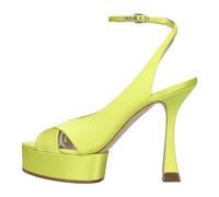 Casadei - Satin Sandales - Femme - Chaussures - Jaune - Taille: 37 EU