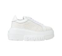Casadei, Femme, Chaussures, Blanc, Taille: 40 EU Nexus Hanoi Leather Baskets