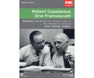 Casadesus & Francescatti : Beethoven, Debussy, Ravel, Chabrier