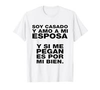 Casado y Mandilón Latino Dad Humor Rookie Husband Tee Latinx T-Shirt