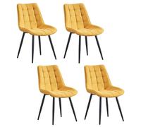 CasaDolce Chaise de salle à manger ABSY, set de 4 chaises confortables de haute qualité