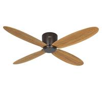 Ventilateur de plafond CasaFan 313302W ECO PLANO II 132 cm chêne naturel Wi-Fi