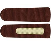 CasaFan Deckenventilator-Flügelsatz 132 ROSENHOLZ GLÄNZ. Set de pales pour ventilateur de plafond Motif des ailes: bois de rose (brillant)