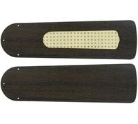 CasaFan Deckenventilator-Flügelsatz 132 WENGE Set de pales pour ventilateur de plafond Motif des ailes: wenge