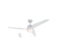 CasaFan Eco Aviatos 132 WE-WE Ventilateur de plafond (Ø x H) 132 cm x 365 mm Couleur des pales : blanc laqué/boîtier