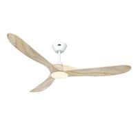 CasaFan ECO GENUINO-L 152 MW-NT Ventilateur de plafond, classe d'efficacité énergétique : F (A - G) (diamètre x hauteur) 1520 mm x 340 mm